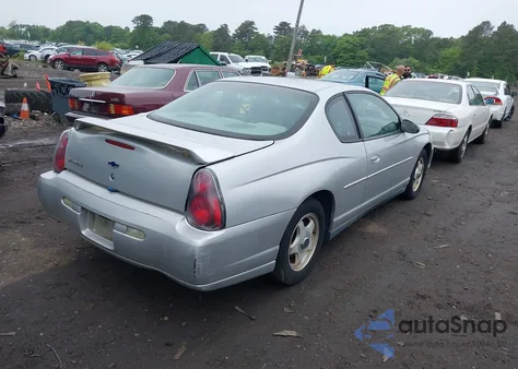 2004 Chevrolet Monte Carlo Ls z USA, uszkodzony, nr VIN 2G1WW12E349387302